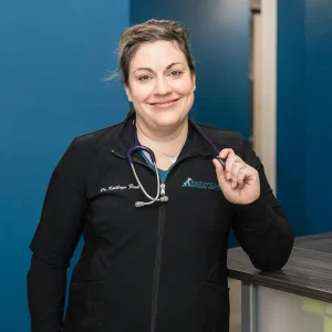 Dr. Kathryn Fink of Beltsville Veterinary Hospital